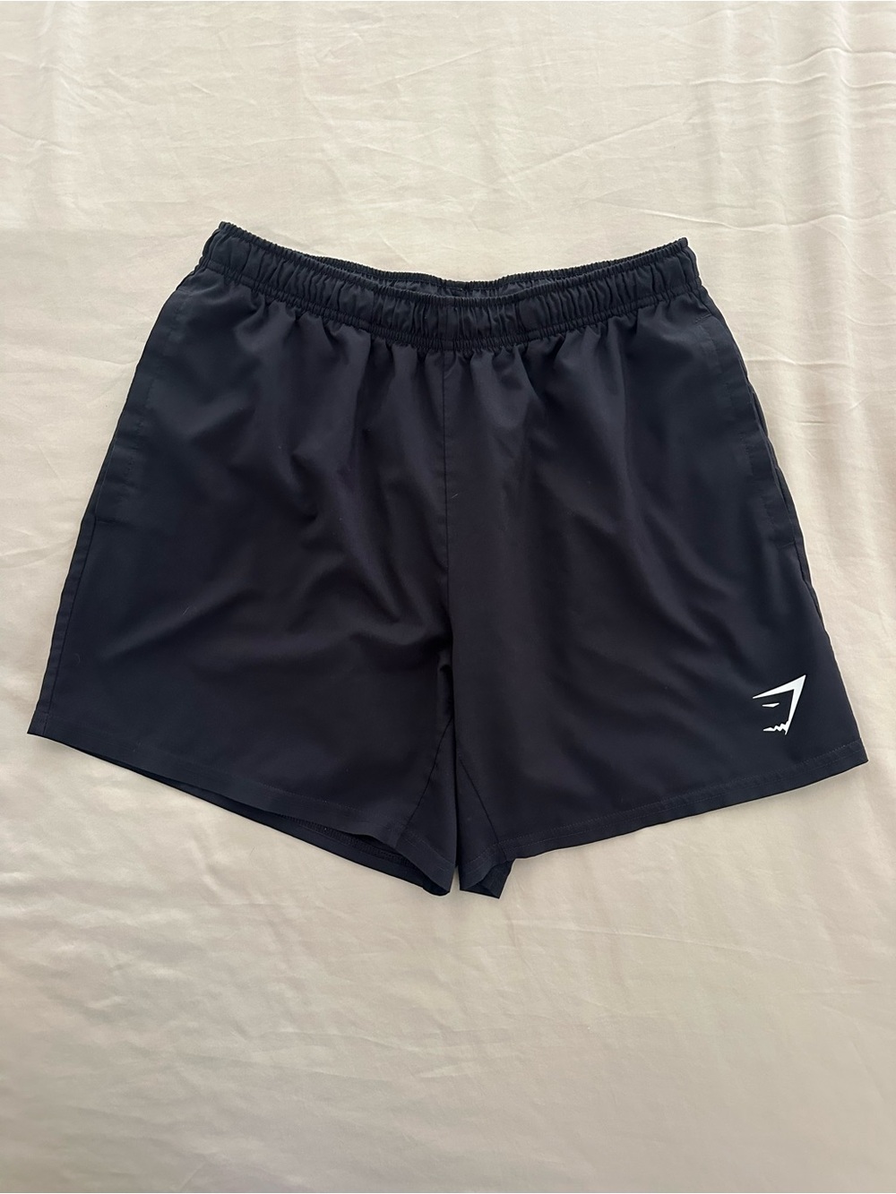 Gymshark Black Arrival 5" Athletic Shorts Men's Unisex Medium A2A1M